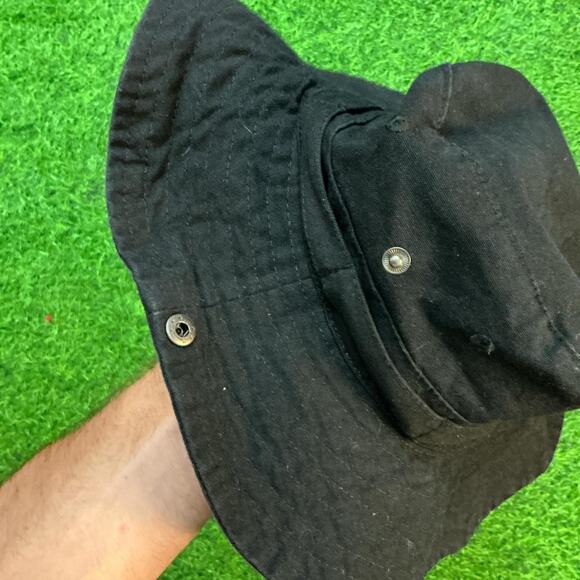 Embroidered Flag Safari/Bucket Hat - Picture 3 of 4